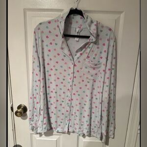 🩷🩵SKIMS Candy Heart Print Top🩵🩷